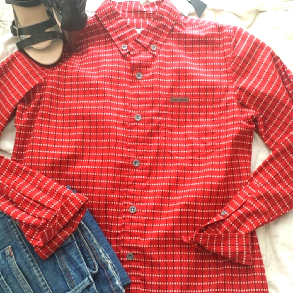 Calvin Klein button down shirt - Picture 1 of 3